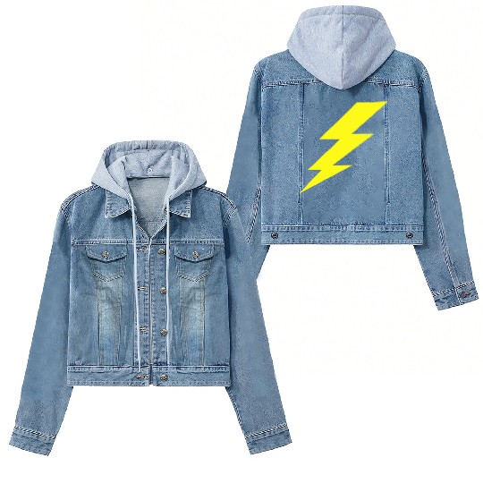 Lightning Bolt Women's Denim Jackets