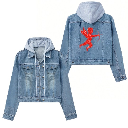 Ruby Martin74 Cupid Silhouette Women's Denim Jackets