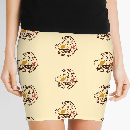 Hakuna Matata Women's Mini Skirts, Animal Kingdom Women's Mini Skirts, Disney Lion King Women's Mini Skirts, Animal Kingdom Hakuna Matata, Disney Animal Kingdom