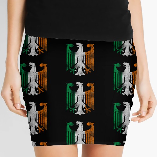 Irish German Eagle Women's Mini Skirts