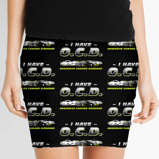 CAMARO - I HAVE O.C.D Women's Mini Skirts