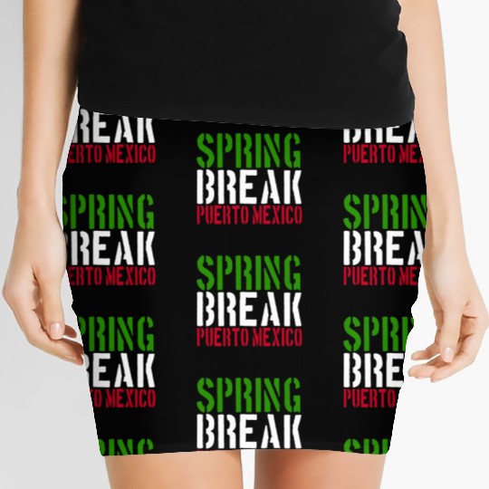 22 Jump Street - Spring Break Puerto Mexico Women's Mini Skirts