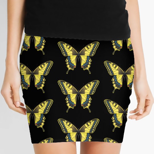 Swallowtail butterfly Women's Mini Skirts