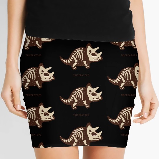 Triceratops Women's Mini Skirts
