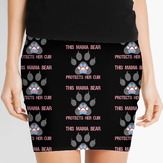 Transgender Pride For Mom Women's Mini Skirts