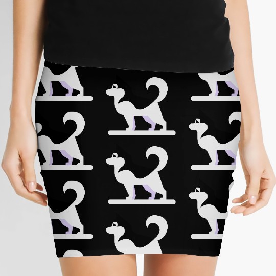husky Women's Mini Skirts