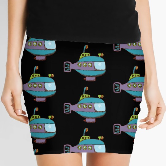 submarine Women's Mini Skirts