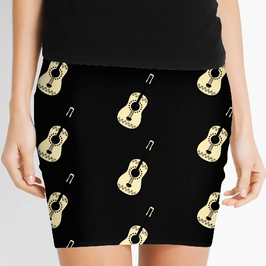 guitar Women's Mini Skirts