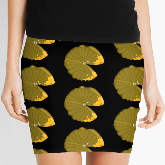 Lotus leaf Women's Mini Skirts