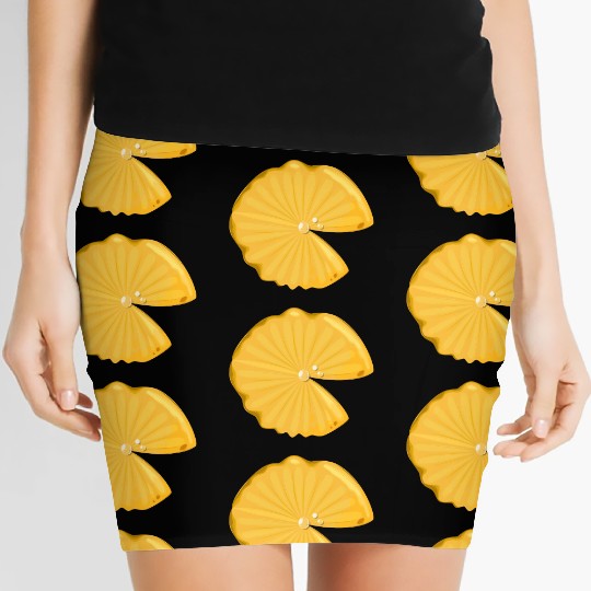 Lotus leaf Women's Mini Skirts