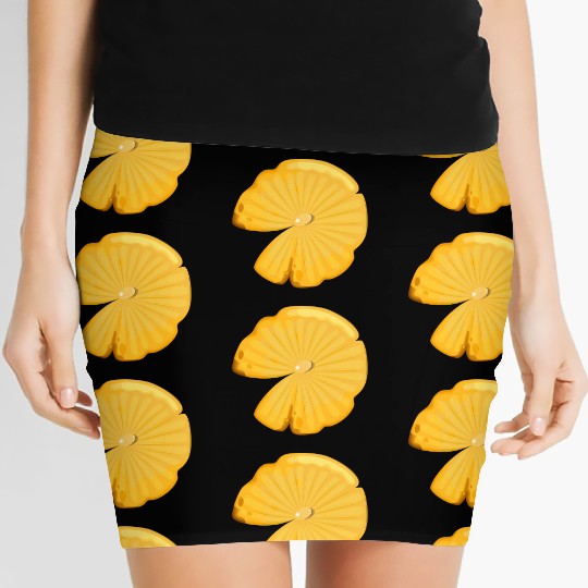 Lotus leaf Women's Mini Skirts