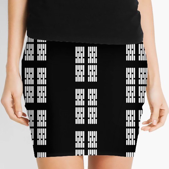 Death Star Wall Women's Mini Skirts