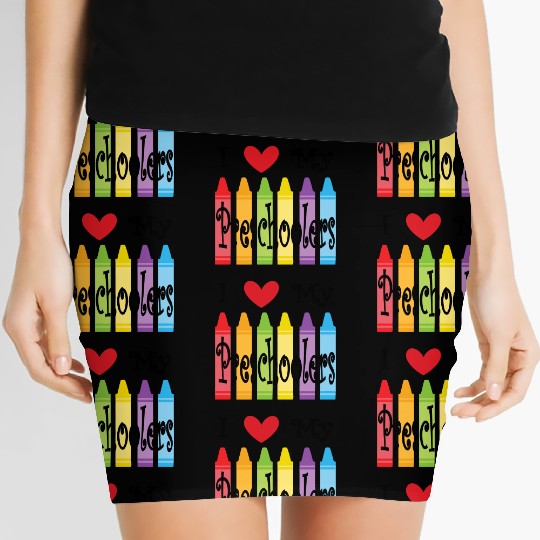 preschool teacher Women's Mini Skirts
