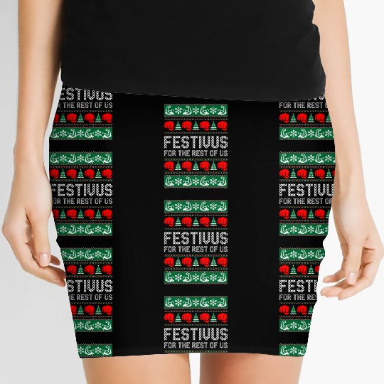 Festivus For The Best of Us Women's Mini Skirts
