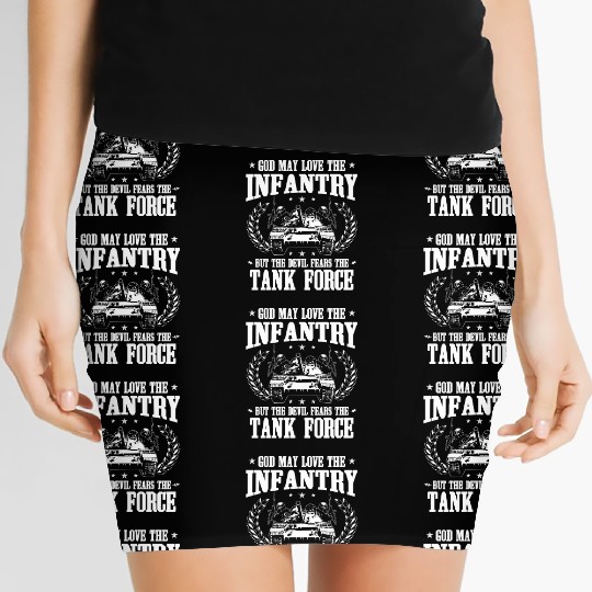 Tank Force/Panzer/Tank/Troops/Army/Gift/Present Women's Mini Skirts