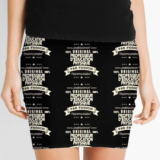 Original Physical Education Teacher Women's Mini Skirts