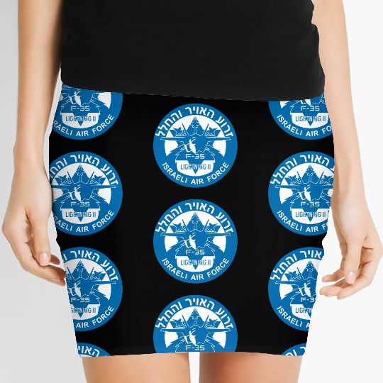 F-35 Lightning II Israel Women's Mini Skirts