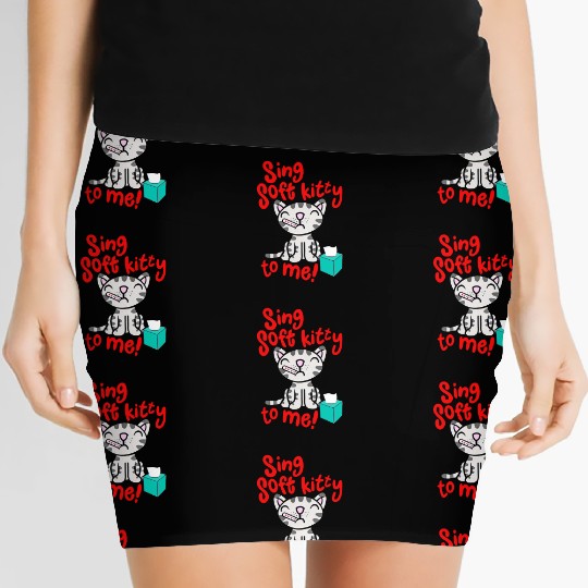 Theory Sing Soft Kitty Song Women's Mini Skirts