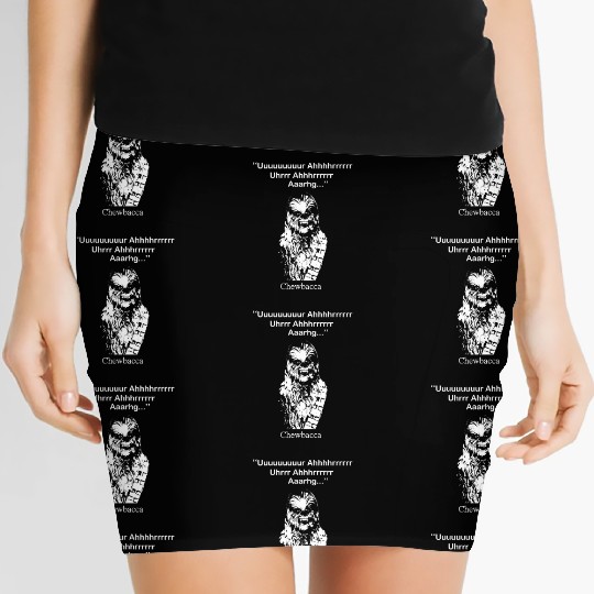 Chewbacca T - Women's Mini Skirts - Star Wars fan