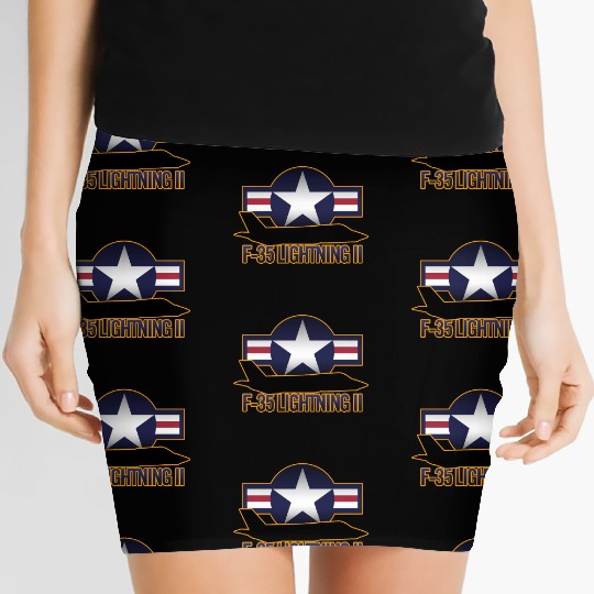 F-35 Lightning II Women's Mini Skirts