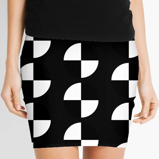 Crash Test Dummy Logo Women's Mini Skirts