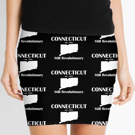 connecticut est 1788 Still Revolutionary Women's Mini Skirts