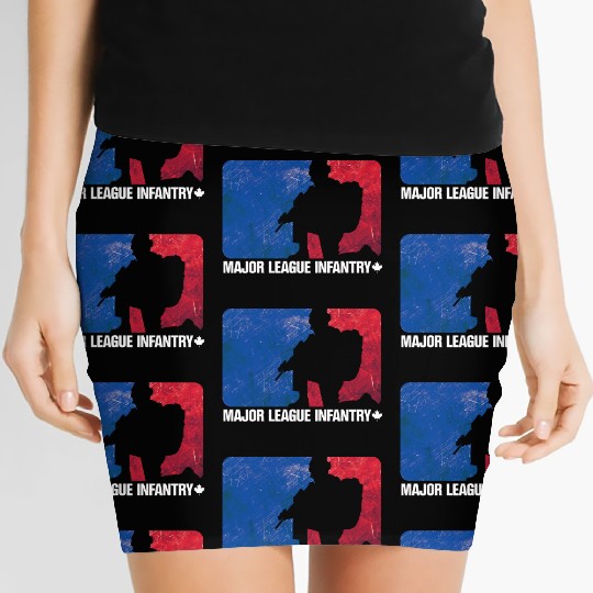 Major League Infantry Canada Women's Mini Skirts