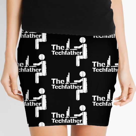 Computer science dad Women's Mini Skirts
