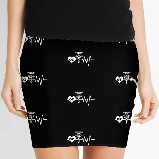 Occupational Therapy Heartbeat Women's Mini Skirts