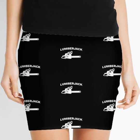 Chainsaw Lumberjack Women's Mini Skirts