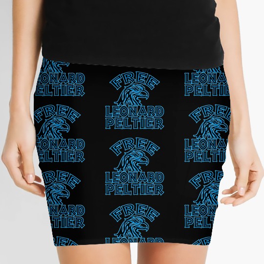 FREE LEONARD PELTIER eagle natives YStone Women's Mini Skirts