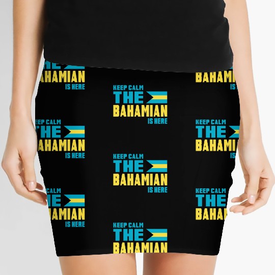 Keep Calm Bahamas Design / Gift Women's Mini Skirts