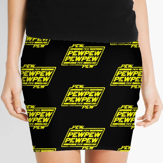 Pew Pew Pew Women's Mini Skirts