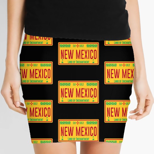 Zia New Mexico Symbole State Est 1912 Southwestern Women's Mini Skirts
