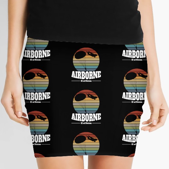 82nd AIRBORNE Division US Army Women's Mini Skirts