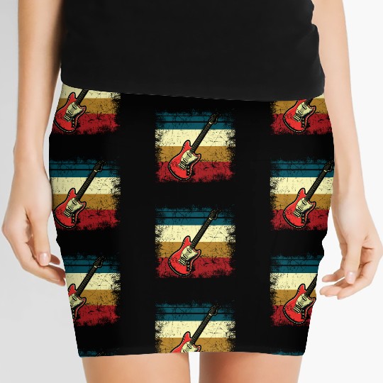 VINTAGE GUITAR Women's Mini Skirts