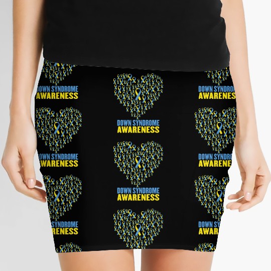 Down Syndrome Awareness Women's Mini Skirts