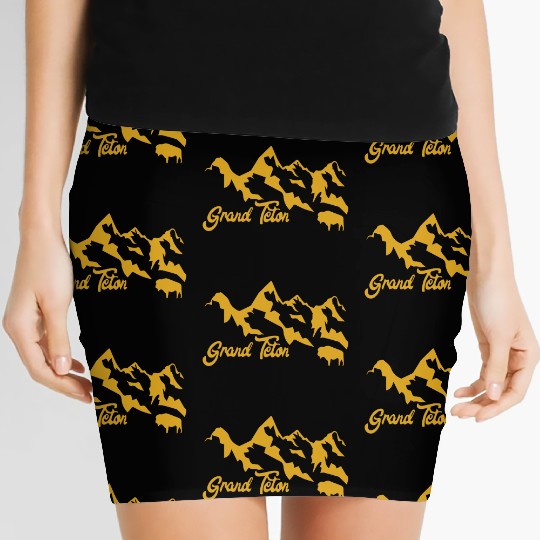 Grand Teton National Park Women's Mini Skirts