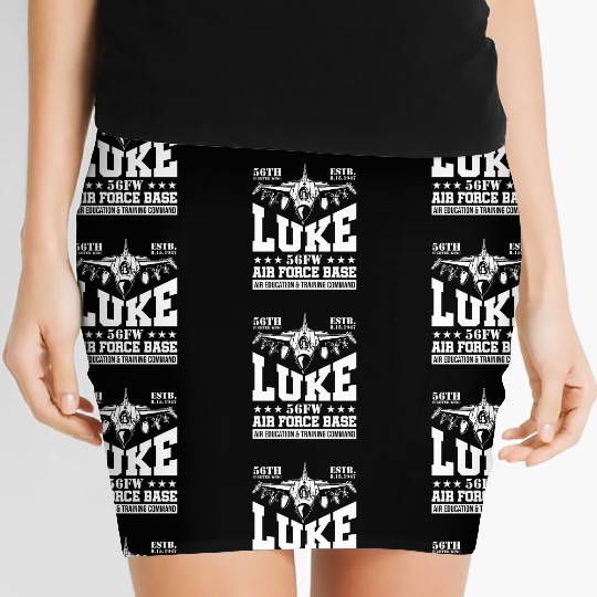 Luke Air Force Base USAF F35 Fighter Wing Women's Mini Skirts