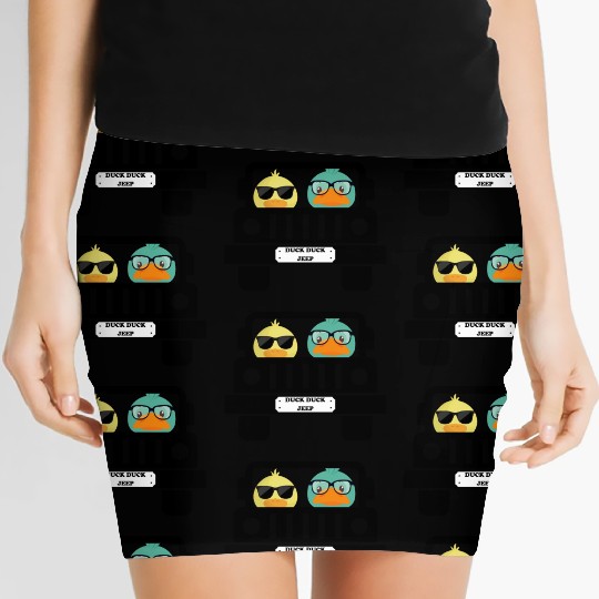 Duck Duck Jeep Women's Mini Skirts