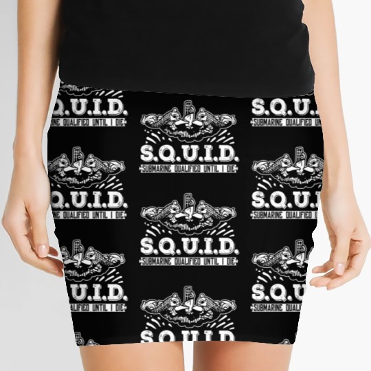 Us Military Submarine Gift For A Veteran Submarine Women's Mini Skirts