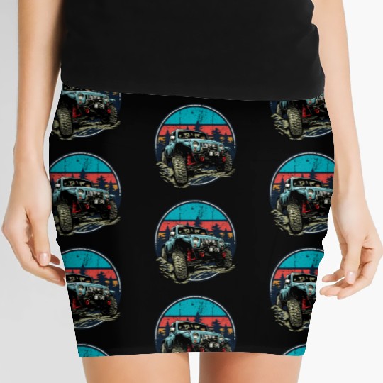 Jeep Offroad Women's Mini Skirts