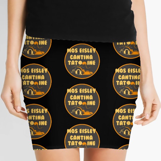 Star Wars Mos Eisley Cantina Tatooine Women's Mini Skirts