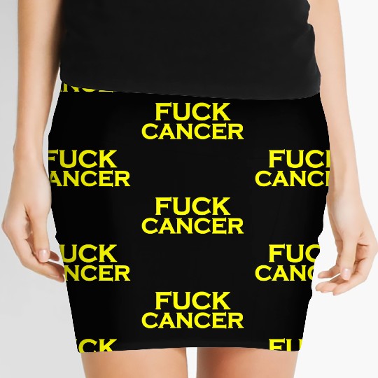 Fuck cancer Women's Mini Skirts