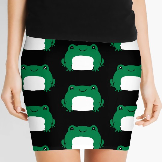 Cute little frog Women's Mini Skirts