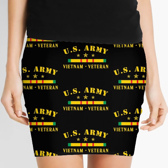 US Army Vietnam Veteran Women's Mini Skirts