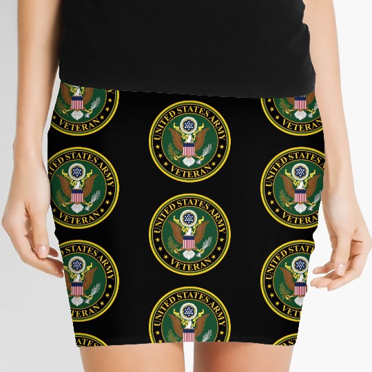 Army US Army Veteran Women's Mini Skirts