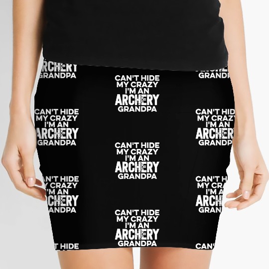 Archery Archer Bowman Women's Mini Skirts