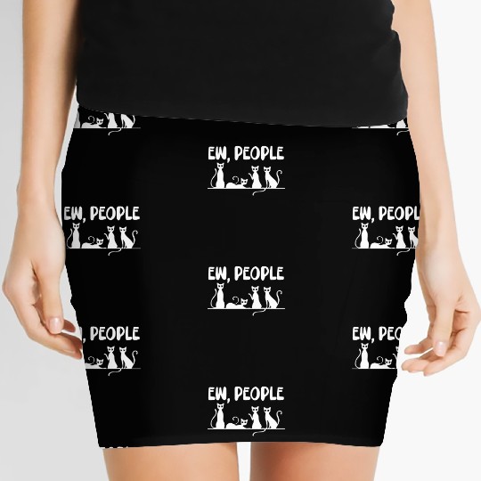 Ew, People Cats Women's Mini Skirts