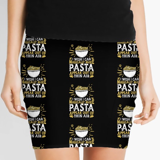 Italian Pasta Lover Cook Women's Mini Skirts